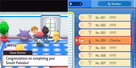 pokemon brilliant diamond pokedex|Completing the Sinnoh Pokédex .